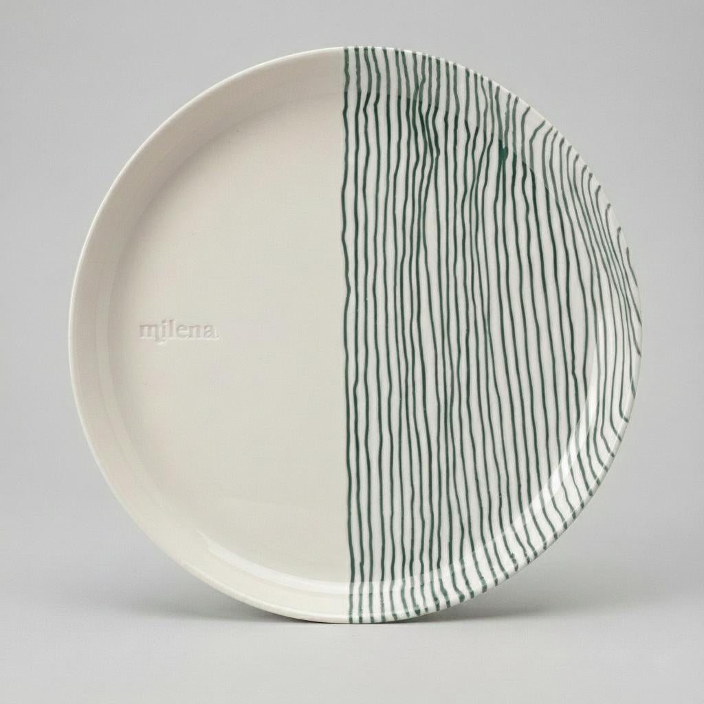 petit - thick red stripes