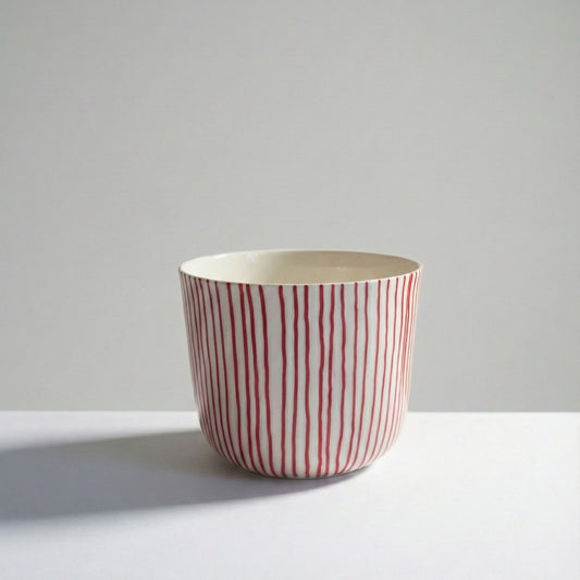 wide - thick red stripes