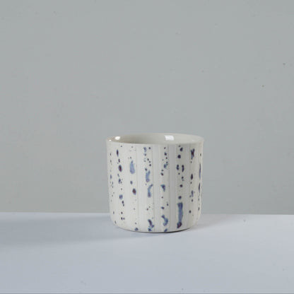 classic - speckled white/stripes