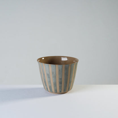 v shape - robin’s egg/stripes