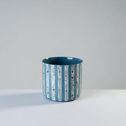 classic - speckled white/stripes