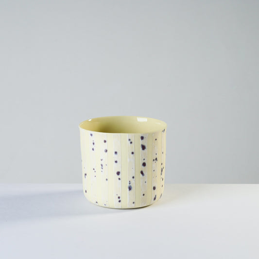 classic - speckled white/stripes