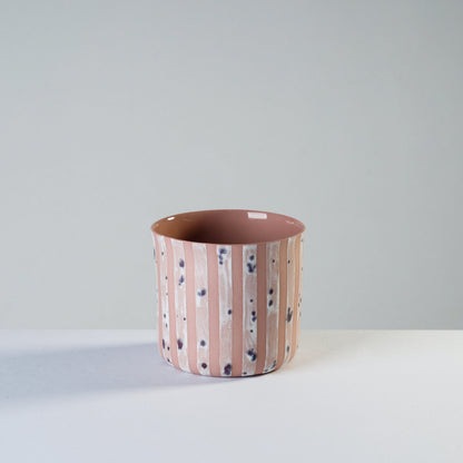 classic - speckled white/stripes