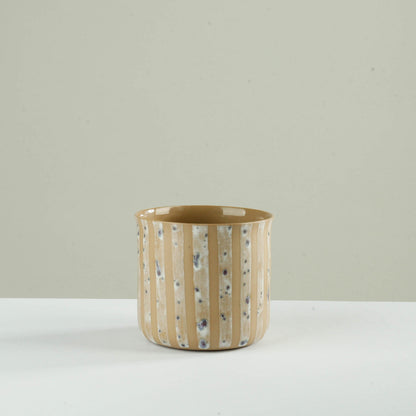 classic - speckled white/stripes