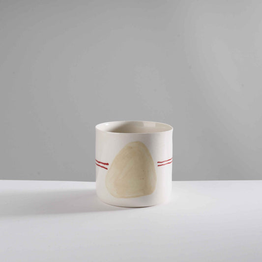 classic - white/macadamia nut/red lines