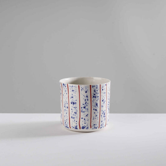 classic - splashy/red stripes