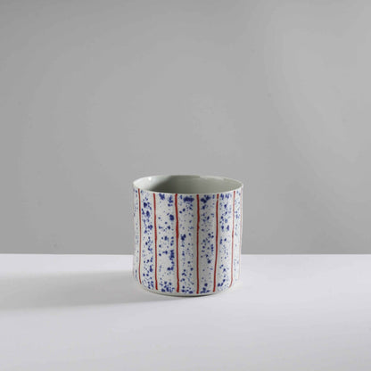 classic - splashy/red stripes