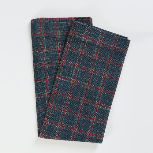 Kırmızı / Yeşil Pamuklu Peçete 2'li Set